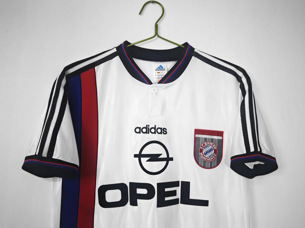 Bayern Munich 96-97 Away retro football jersey