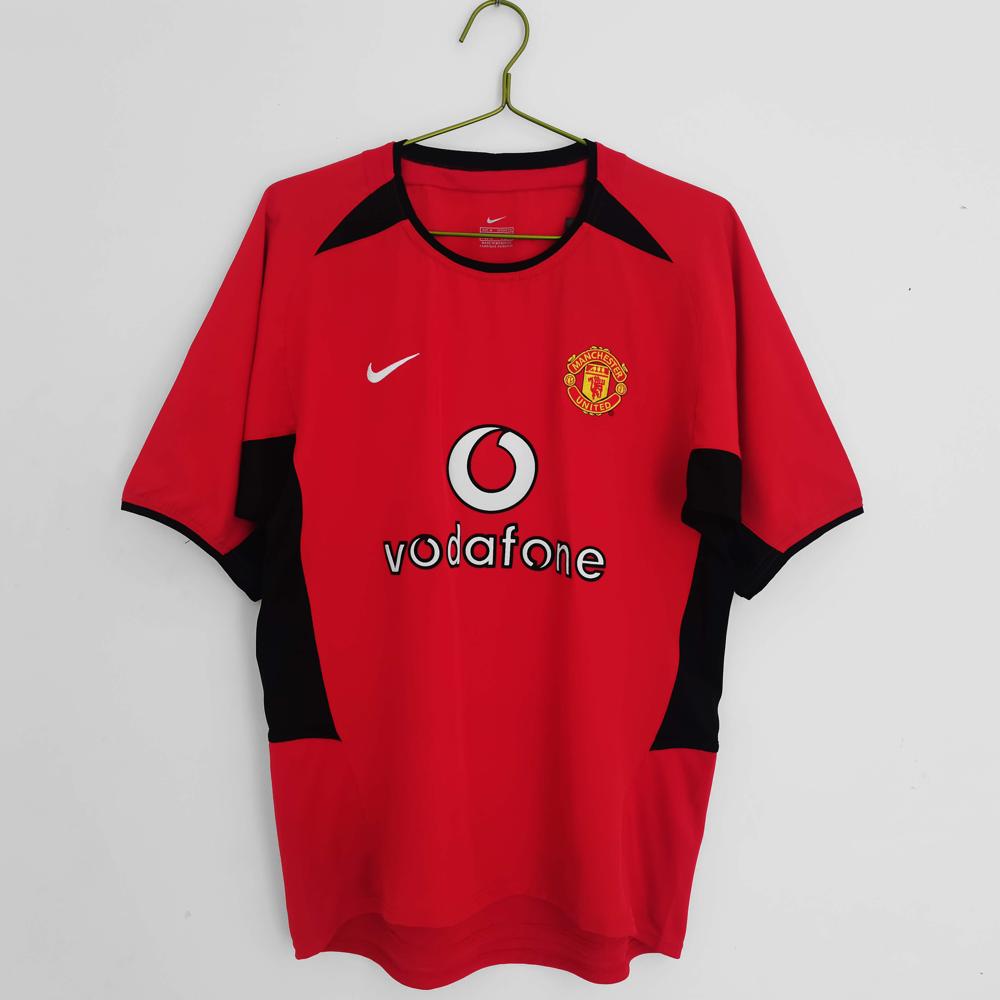 Manchester United 200304 Home retro football jersey